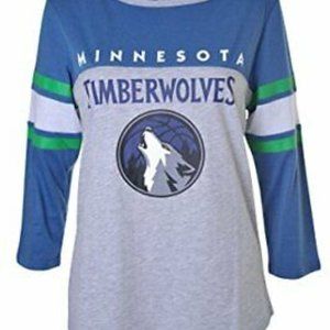 NBA Minnesota Timberwolves 3/4 Sleeves T-Shirt